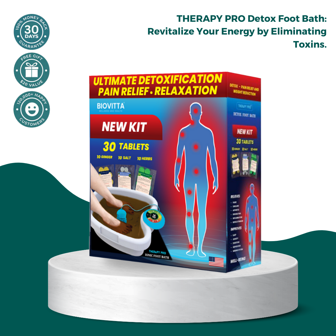 Therapy Pro™ Ionic foot Bath - (EnergyFlow Detox)