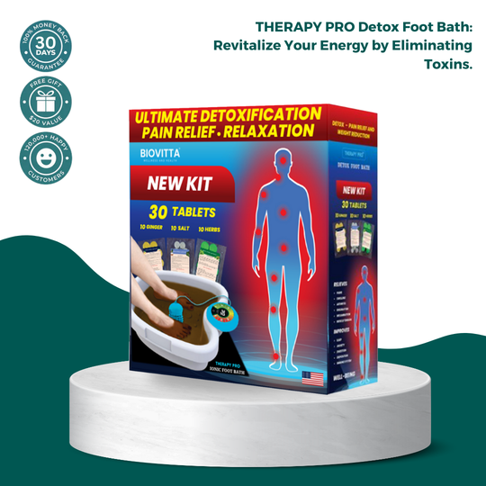 Therapy Pro™ Ionic foot Bath - (EnergyFlow Detox)