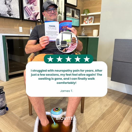 Feel Fresh with the BioVitta Detox Ionic Foot Spa