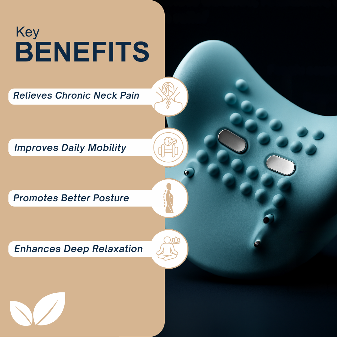 NeckRelief Pro™ - Electric Neck Pillow