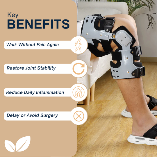 FlexiSupport™ Knee Brace for Pain Relief & Joint Support