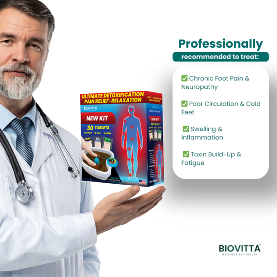 Feel Fresh with the BioVitta Detox Ionic Foot Spa