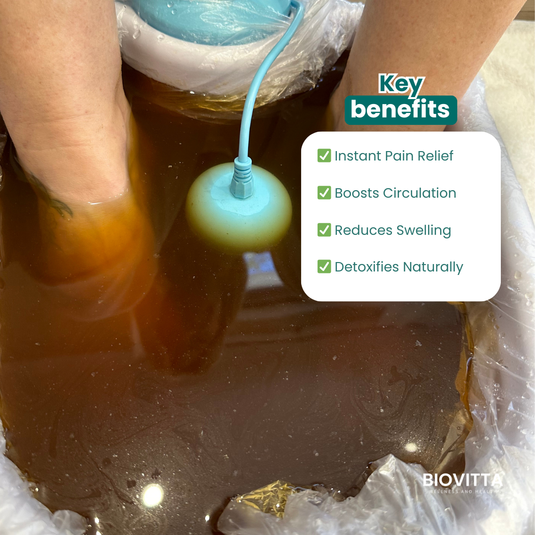Feel Fresh with the BioVitta Detox Ionic Foot Spa