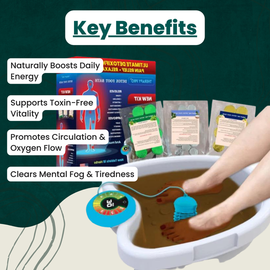 Therapy Pro™ Ionic foot Bath - (EnergyFlow Detox)