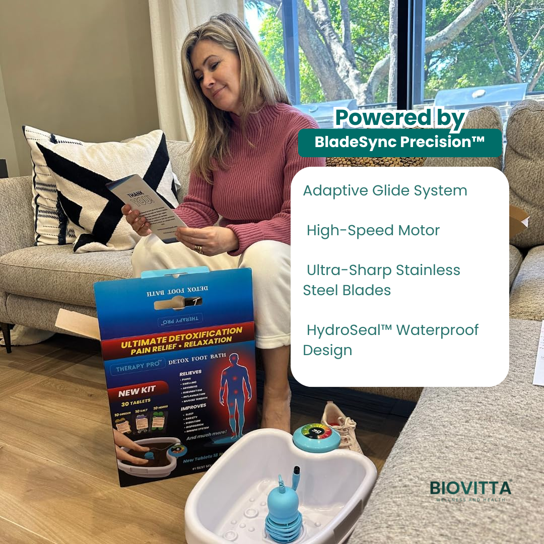 Feel Fresh with the BioVitta Detox Ionic Foot Spa