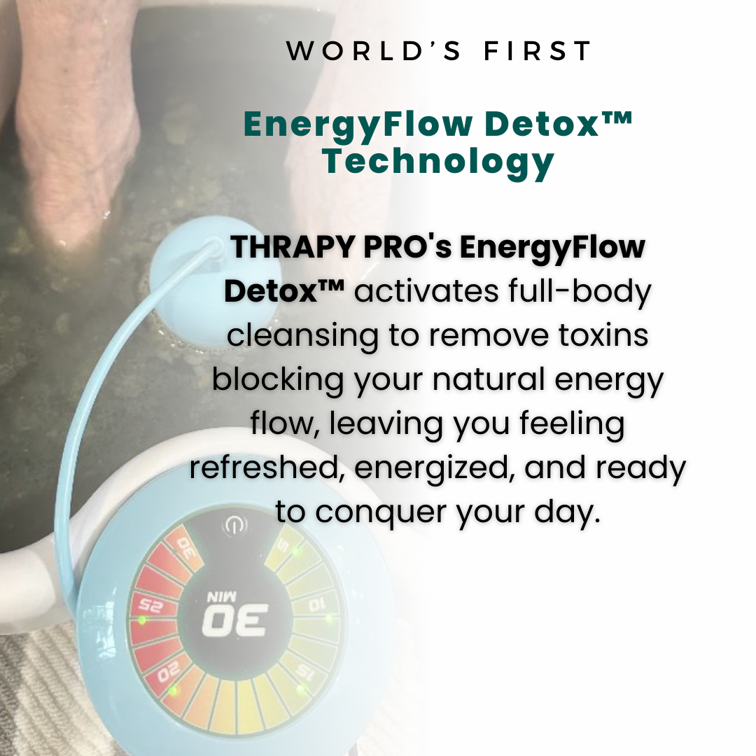 Therapy Pro™  Ionic foot Bath - (EnergyFlow Detox)